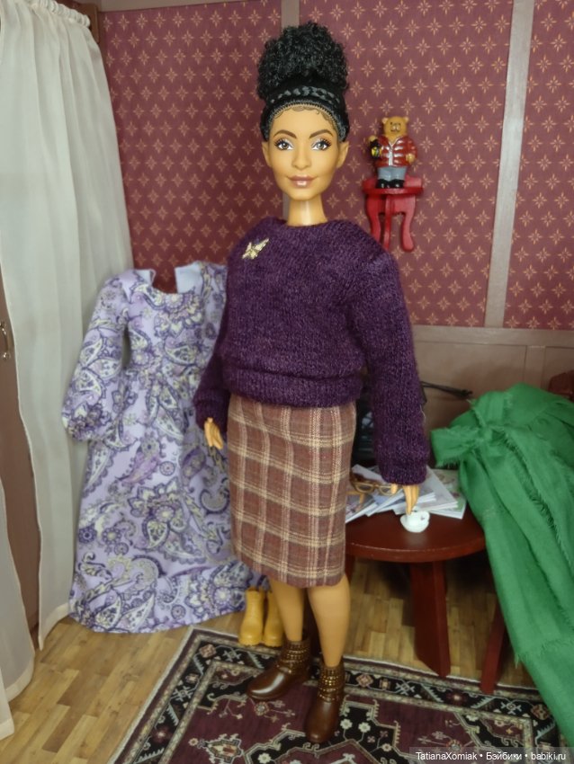 Ателье для кукол "Мышкин дом" наряд для профессора (фото 8)