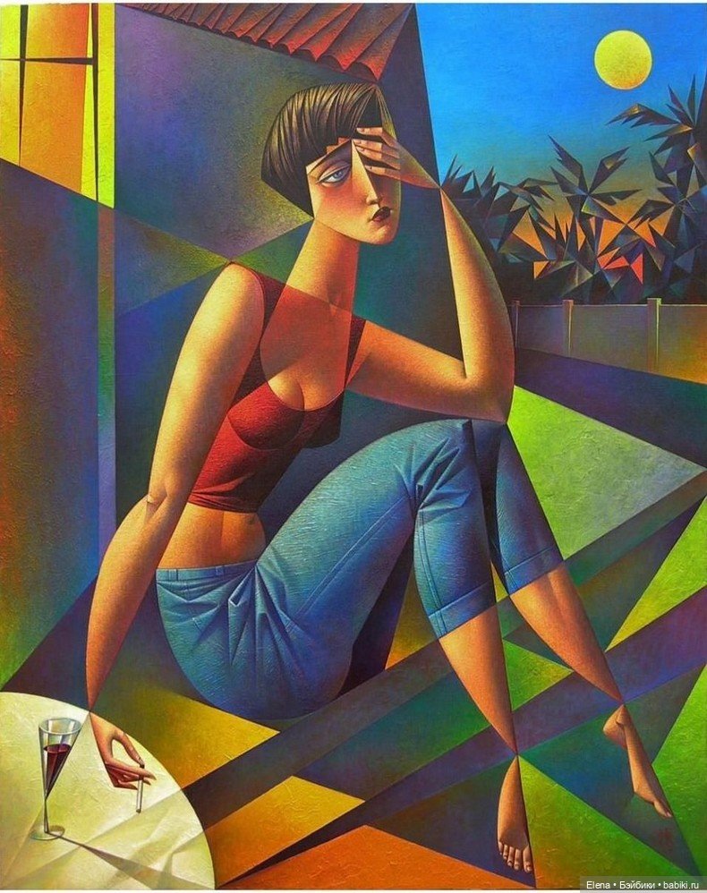 Кубизм - работы Георгия Курасова (фото 5)