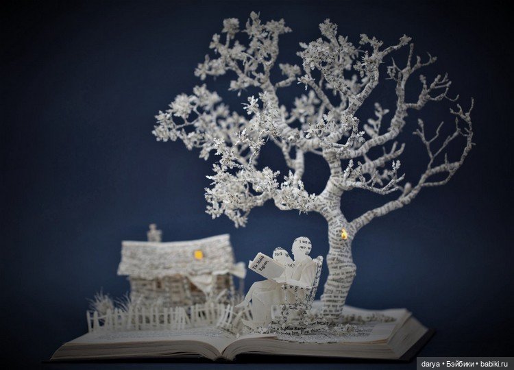 Бумажные работы Su Blackwell