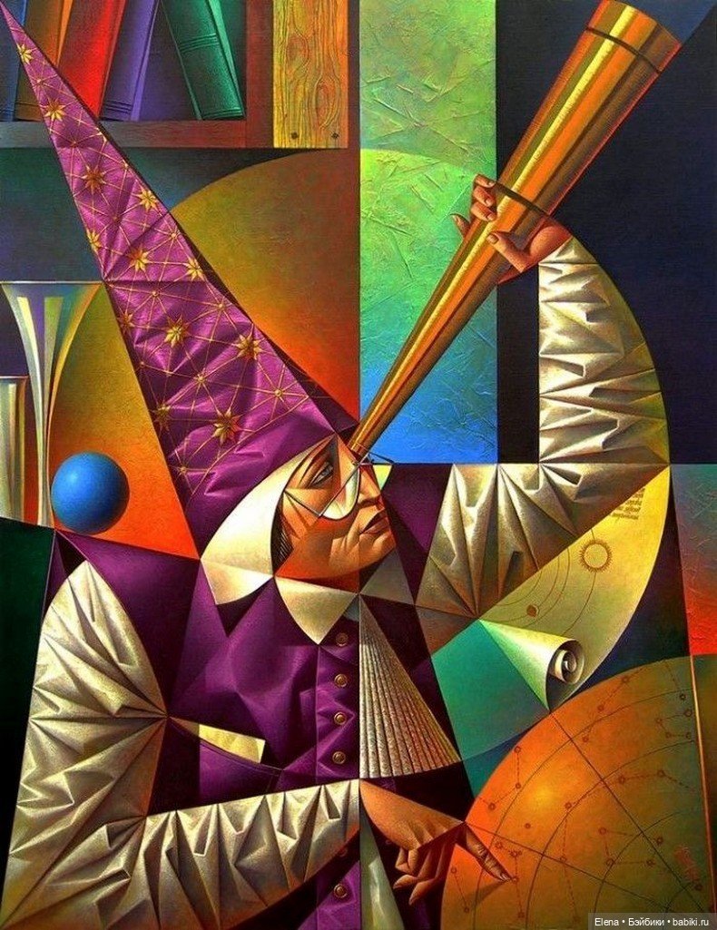 Кубизм - работы Георгия Курасова (фото 2)