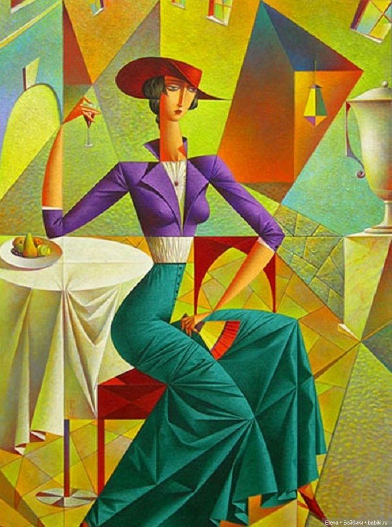 Кубизм - работы Георгия Курасова (фото 7)