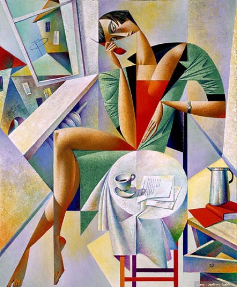 Кубизм - работы Георгия Курасова (фото 3)