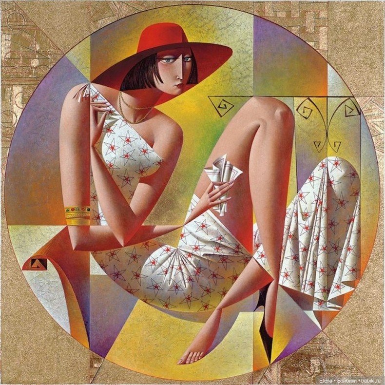 Кубизм - работы Георгия Курасова