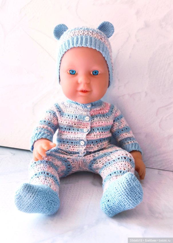 Ещё один костюмчик для внучкиного пупса (фото 3)