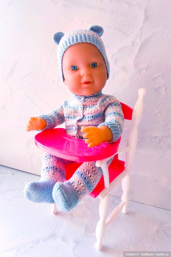 Ещё один костюмчик для внучкиного пупса (фото 8)