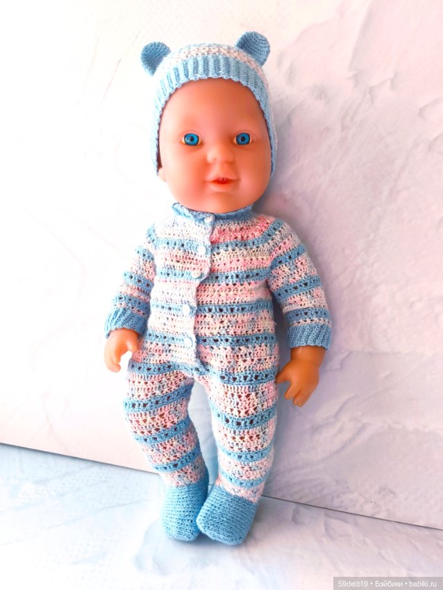 Ещё один костюмчик для внучкиного пупса (фото 4)