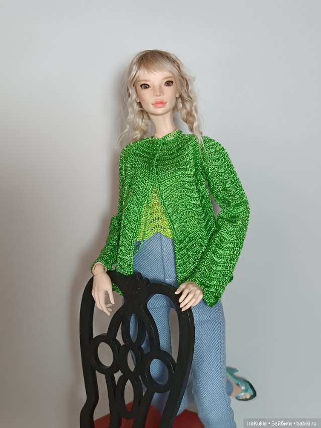 Яркий зелёный — Одежда и обувь для кукол BJD (БЖД): 1/3 (фото 5)
