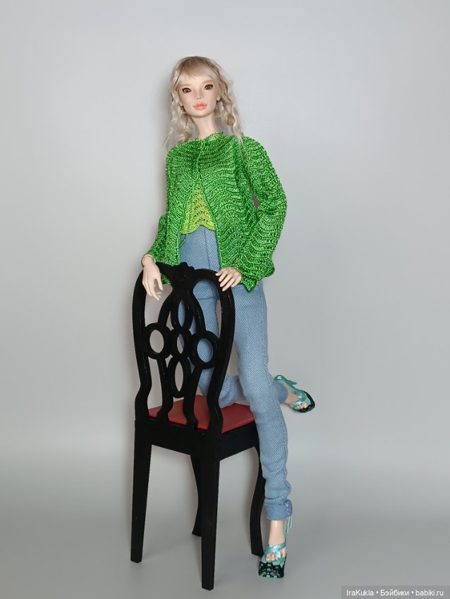 Яркий зелёный — Одежда и обувь для кукол BJD (БЖД): 1/3 (фото 6)