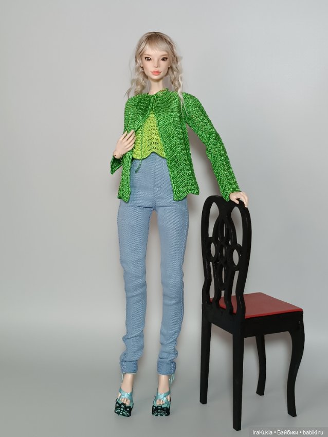 Яркий зелёный — Одежда и обувь для кукол BJD (БЖД): 1/3 (фото 2)