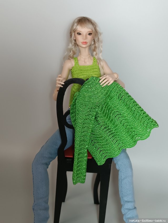 Яркий зелёный — Одежда и обувь для кукол BJD (БЖД): 1/3