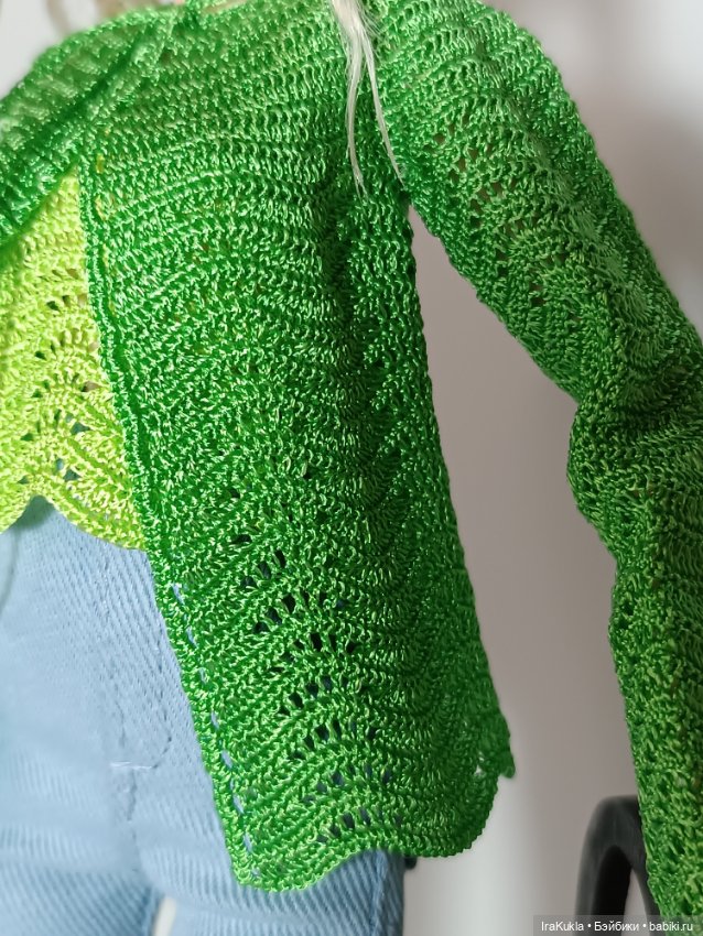 Яркий зелёный — Одежда и обувь для кукол BJD (БЖД): 1/3 (фото 4)