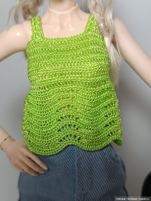 Яркий зелёный — Одежда и обувь для кукол BJD (БЖД): 1/3