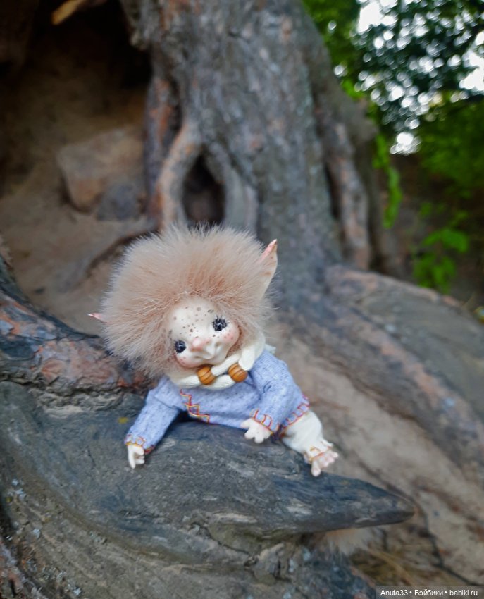 Луша. Аука, летние фото — Домашние фото авторских кукол: личные коллекции (фото 4)
