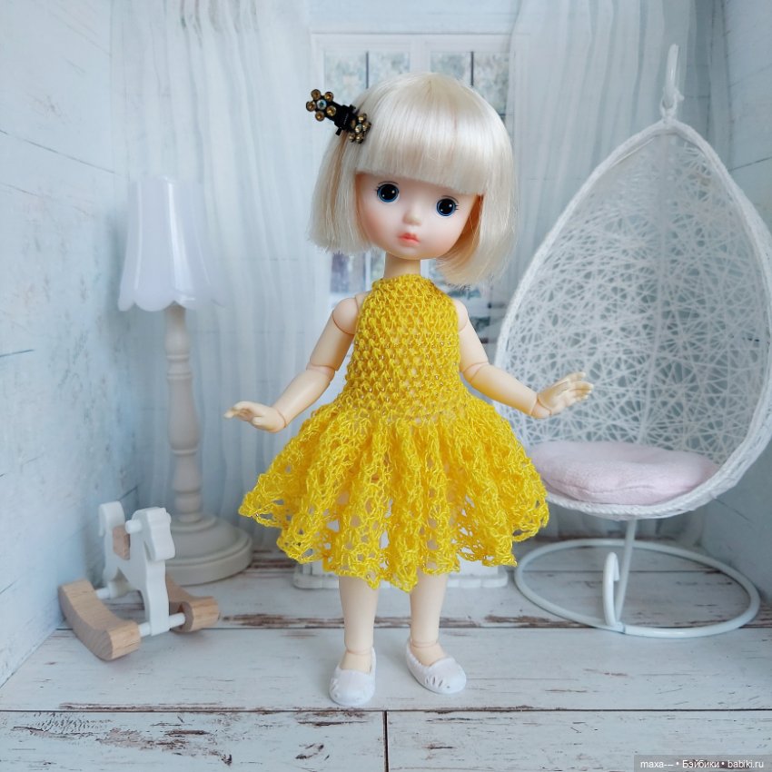 Солнышко-цветочек — Одежда и обувь для кукол своими руками: фото (фото 3)