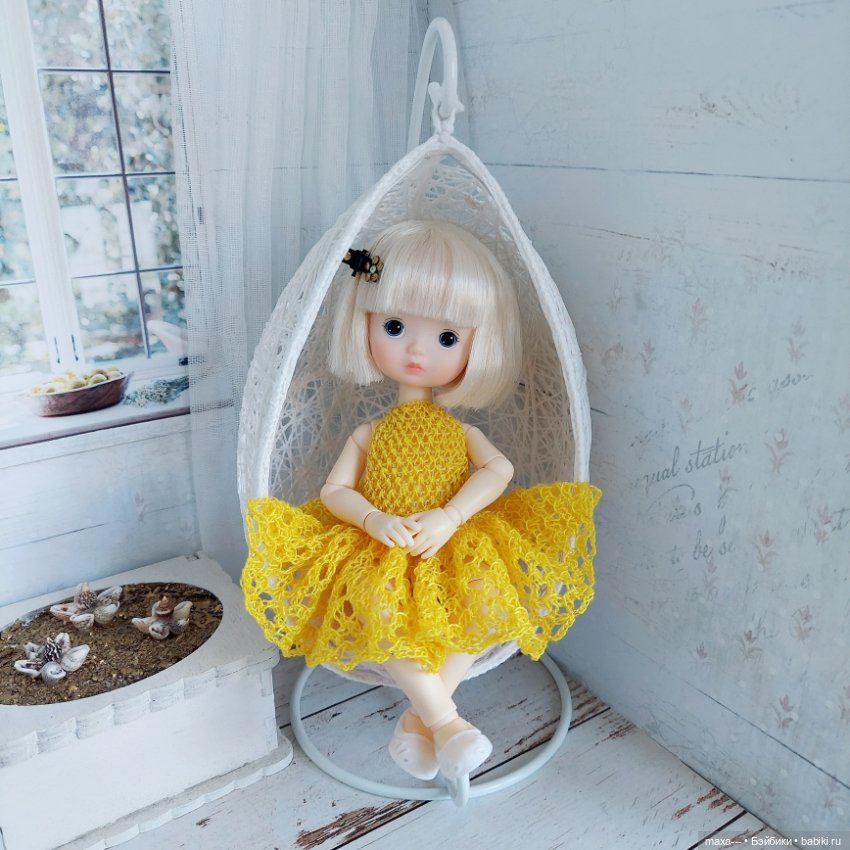 Солнышко-цветочек — Одежда и обувь для кукол своими руками: фото (фото 7)