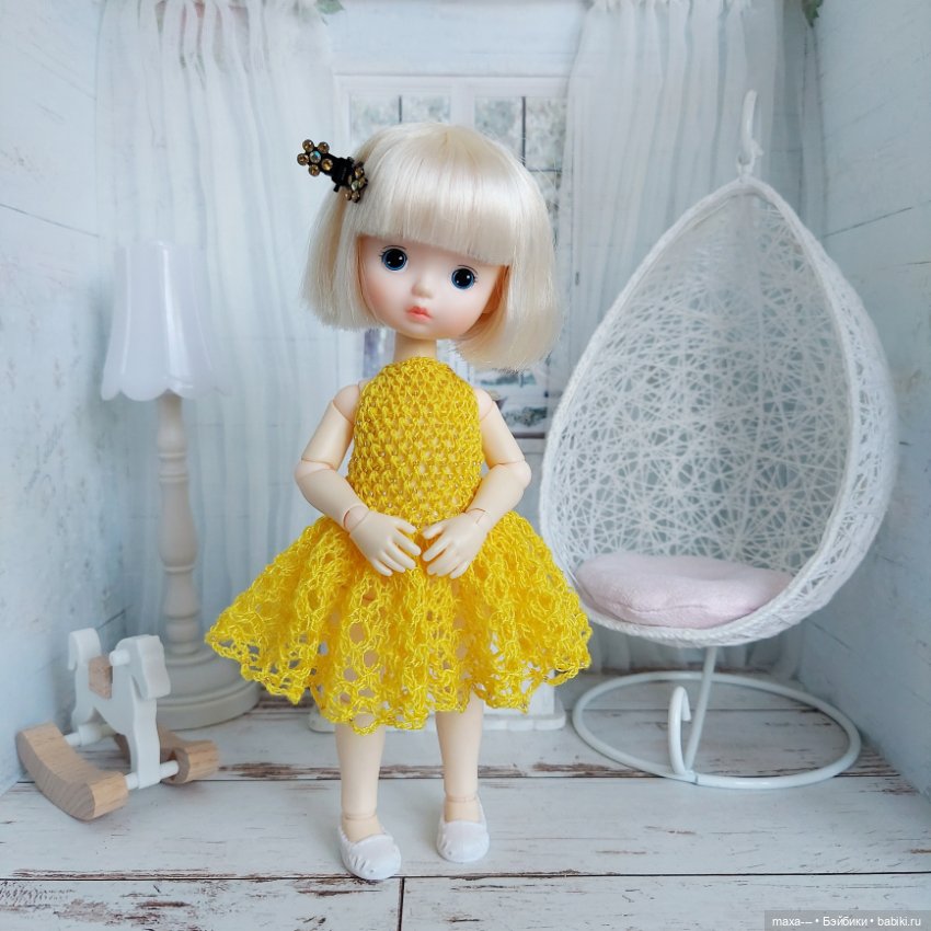 Солнышко-цветочек — Одежда и обувь для кукол своими руками: фото