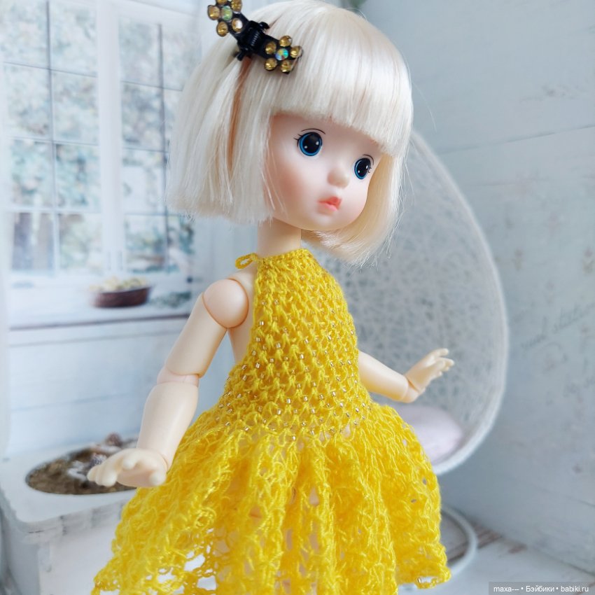 Солнышко-цветочек — Одежда и обувь для кукол своими руками: фото (фото 5)