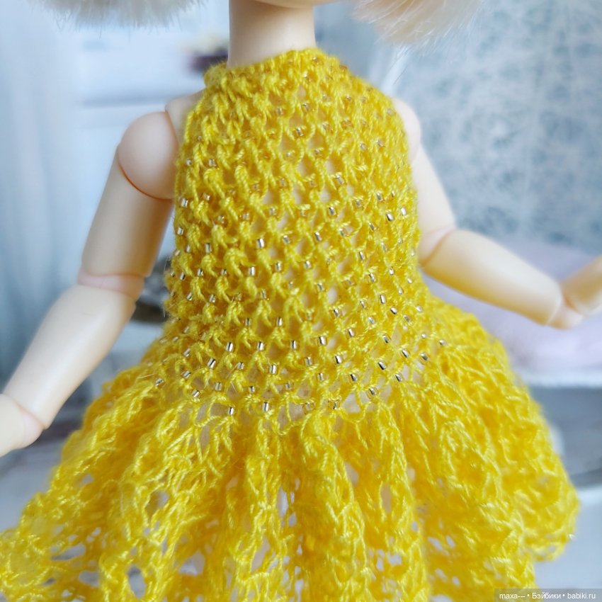 Солнышко-цветочек — Одежда и обувь для кукол своими руками: фото (фото 9)