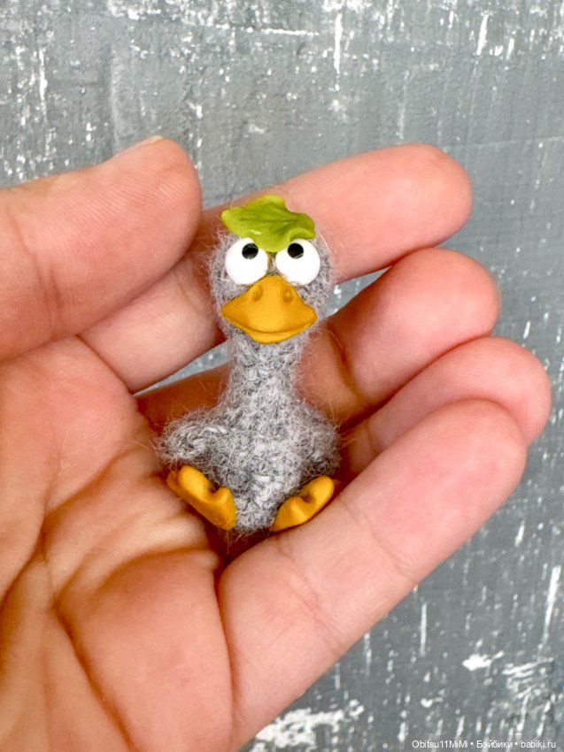 Гусенок 3,5 см для кукол — Куклы и тела Obitsu (Обитсу): 1/6