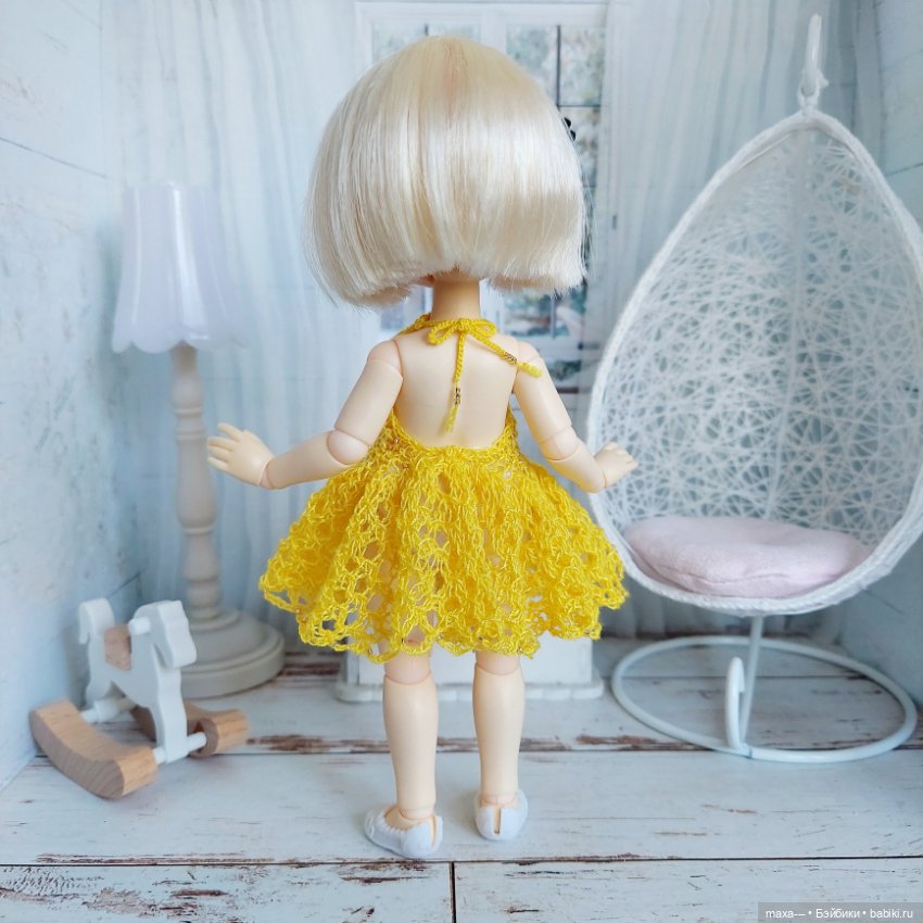 Солнышко-цветочек — Одежда и обувь для кукол своими руками: фото (фото 6)
