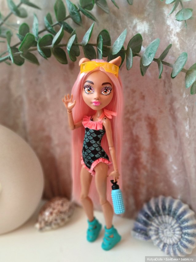Пора в отпуск! ☀️🌊🌴 — ООАК Monster High и Ever After High: репейнт (фото 2)