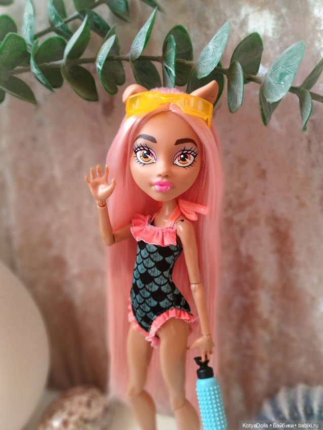 Пора в отпуск! ☀️🌊🌴 — ООАК Monster High и Ever After High: репейнт