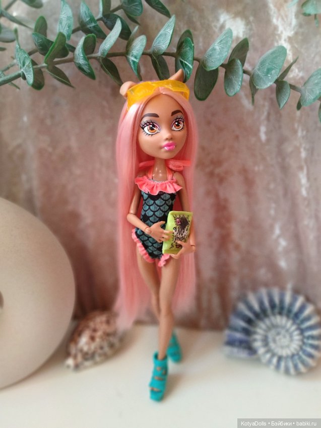Пора в отпуск! ☀️🌊🌴 — ООАК Monster High и Ever After High: репейнт (фото 8)