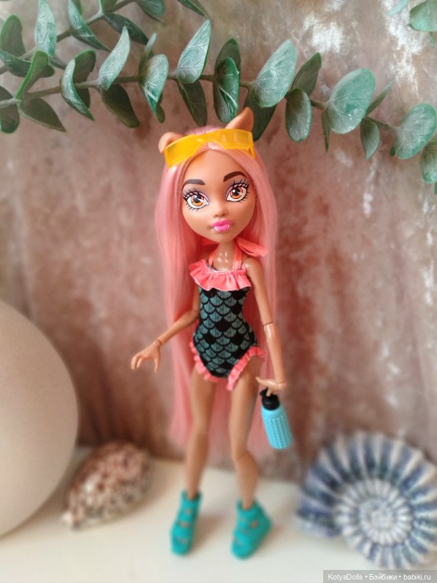 Пора в отпуск! ☀️🌊🌴 — ООАК Monster High и Ever After High: репейнт (фото 3)
