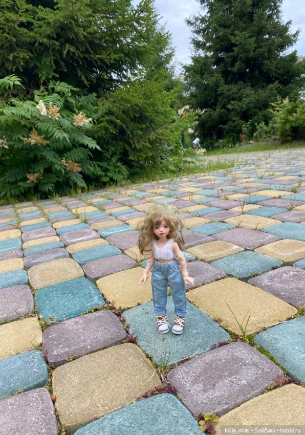 Тинка на прогулке — Домашние фото авторских кукол: личные коллекции (фото 3)