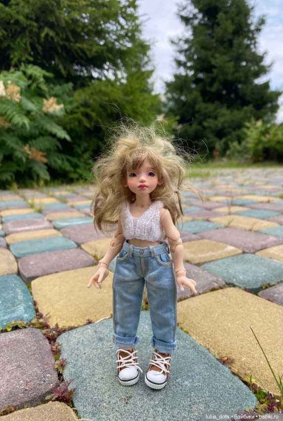 Тинка на прогулке — Домашние фото авторских кукол: личные коллекции (фото 4)