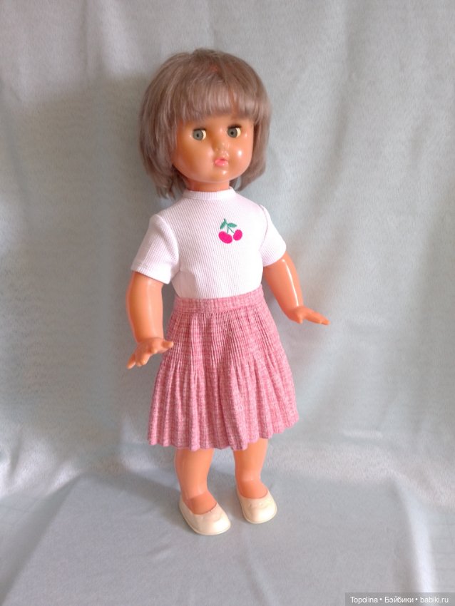 Винтаж-трикотаж. Наряжаю младшую Маринку (фото 4)