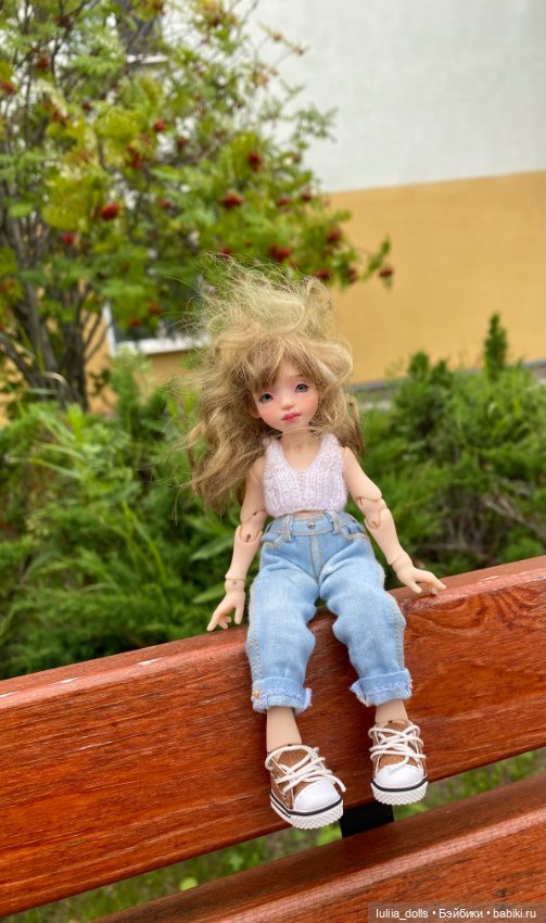 Тинка на прогулке — Домашние фото авторских кукол: личные коллекции (фото 2)