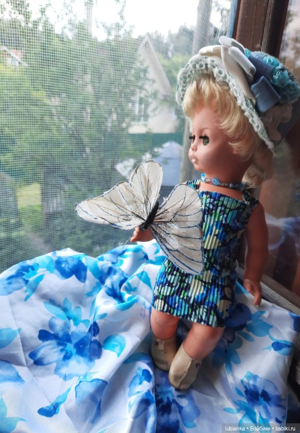 О чём грустишь,сердитка?...💚💙 (фото 7)