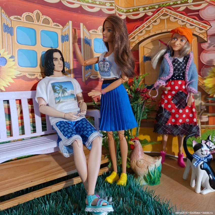 Профессор и студентка — Разные шарнирные куклы (не БЖД): редкие (фото 7)