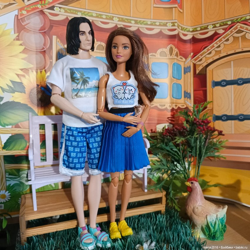 Профессор и студентка — Разные шарнирные куклы (не БЖД): редкие