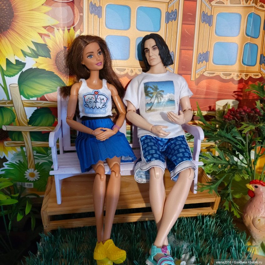 Профессор и студентка — Разные шарнирные куклы (не БЖД): редкие (фото 3)