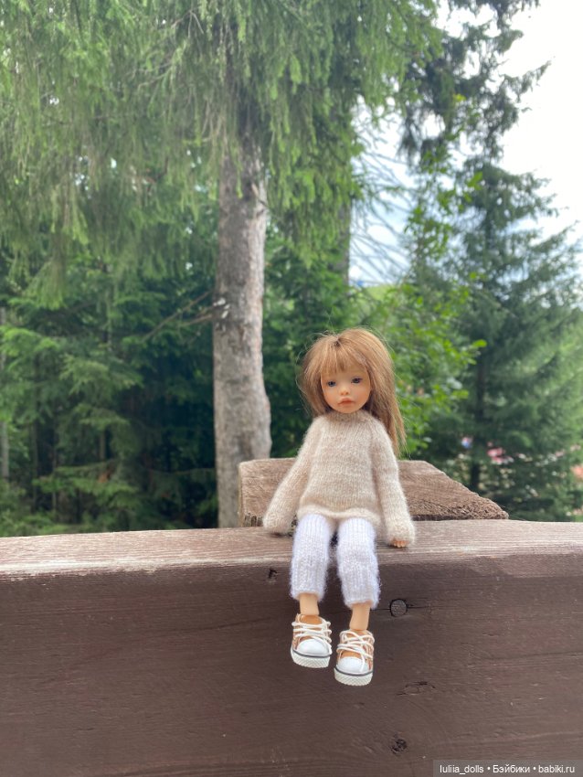 Первая прогулка Поли — Домашние фото авторских кукол: личные коллекции (фото 3)