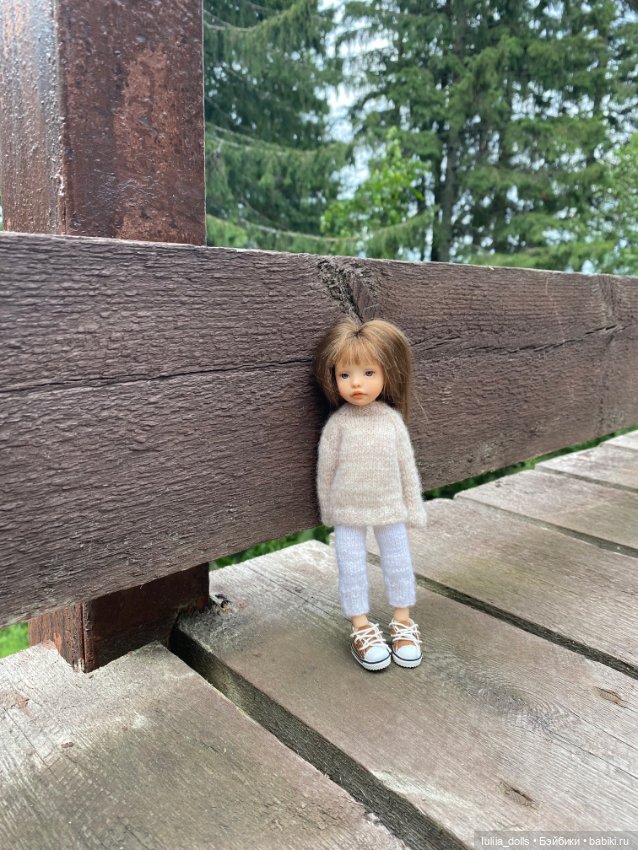 Первая прогулка Поли — Домашние фото авторских кукол: личные коллекции (фото 4)