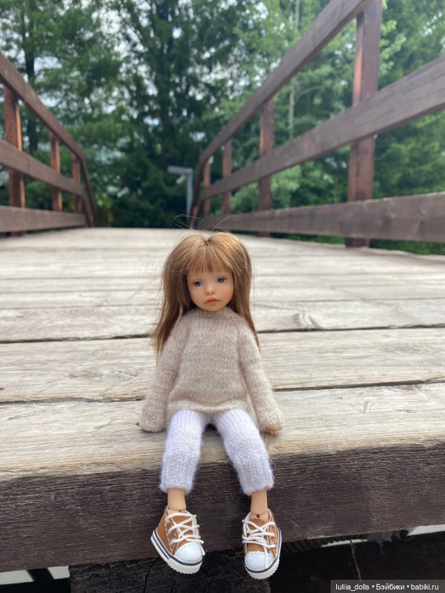 Первая прогулка Поли — Домашние фото авторских кукол: личные коллекции (фото 8)