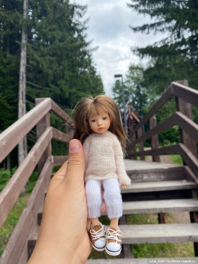 Первая прогулка Поли — Домашние фото авторских кукол: личные коллекции (фото 2)