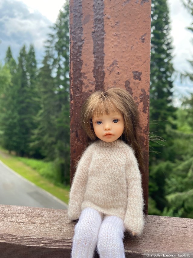 Первая прогулка Поли — Домашние фото авторских кукол: личные коллекции (фото 5)