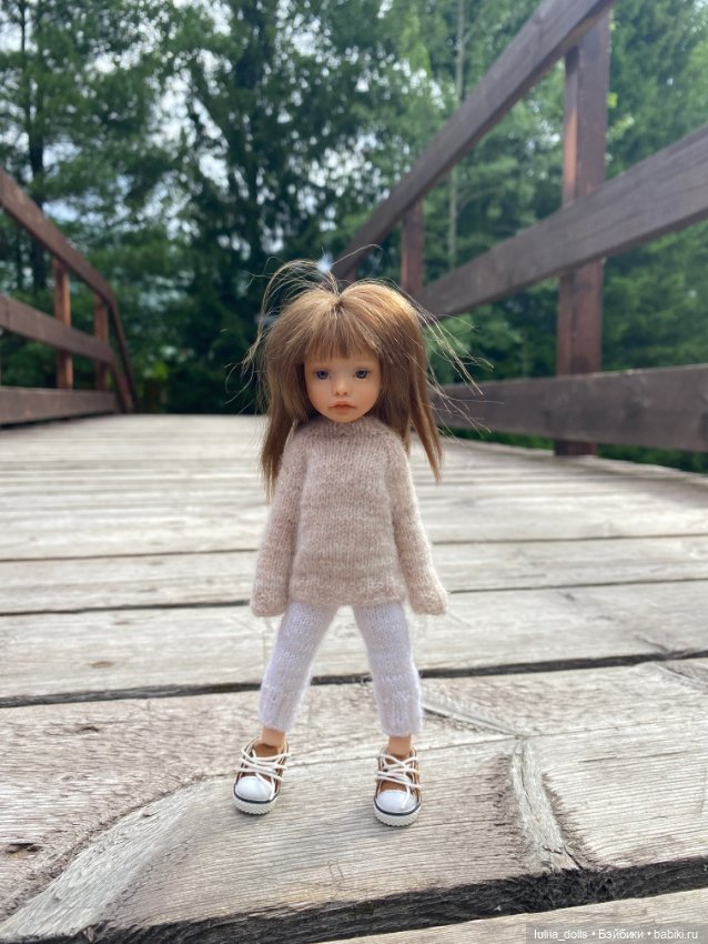 Первая прогулка Поли — Домашние фото авторских кукол: личные коллекции (фото 7)