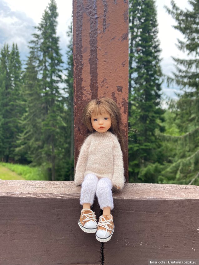 Первая прогулка Поли — Домашние фото авторских кукол: личные коллекции (фото 6)