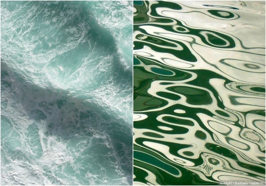 Июль - море, река - аквамарин, нефрит