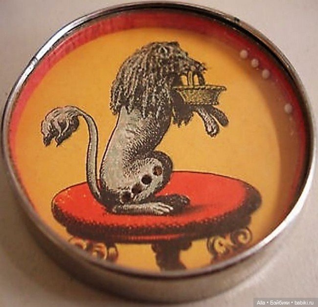 Старинная карманная игра-головоломка (фото 2)