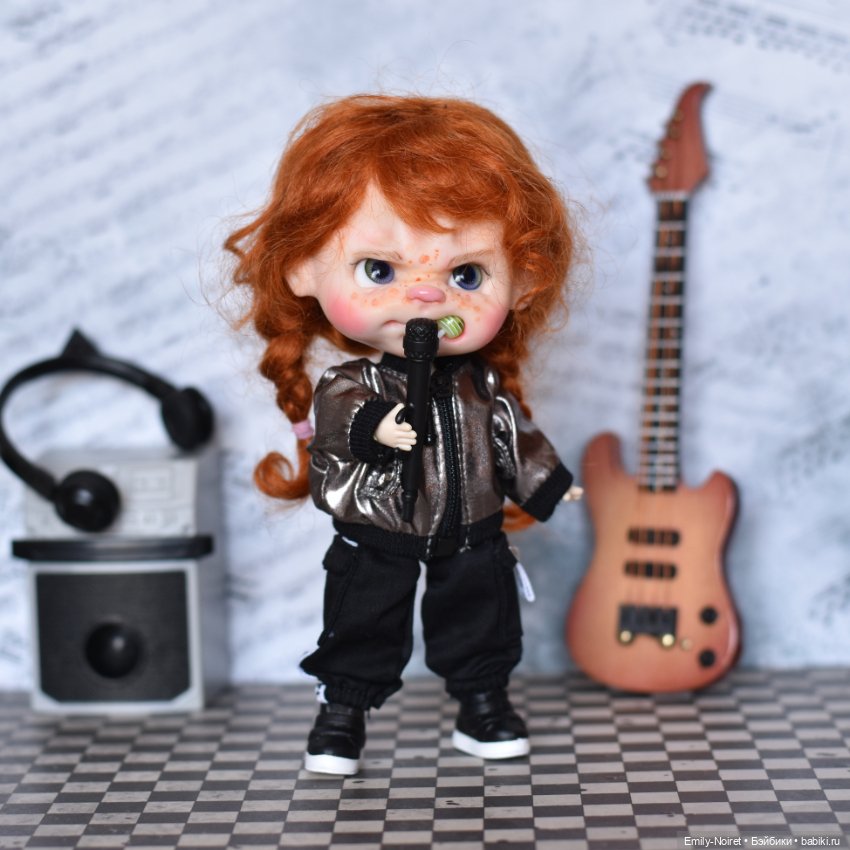 Звезда караоке — Домашние фото авторских кукол: личные коллекции (фото 4)