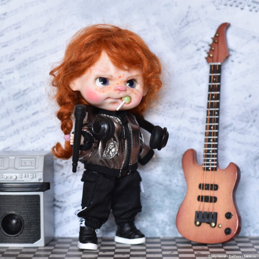 Звезда караоке — Домашние фото авторских кукол: личные коллекции (фото 2)