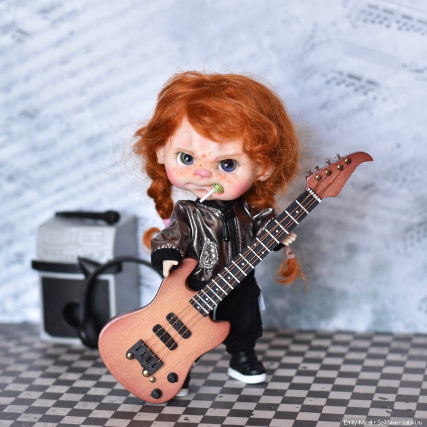 Звезда караоке — Домашние фото авторских кукол: личные коллекции (фото 6)