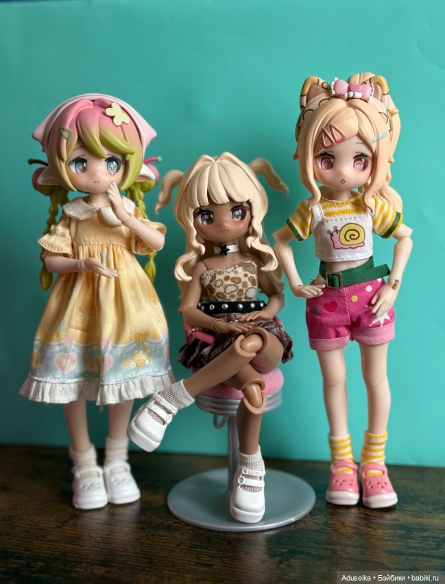 Трио тамагочи (опять трио 🤭)