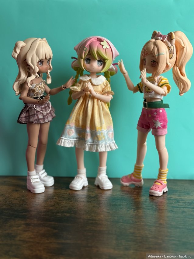 Трио тамагочи (опять трио 🤭)